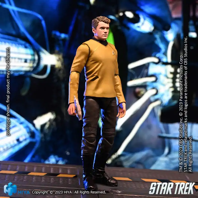 Star Trek Exquisite 1/18 Star Trek 2009 Chekov Mini akciófigura 10 cm termékfotó