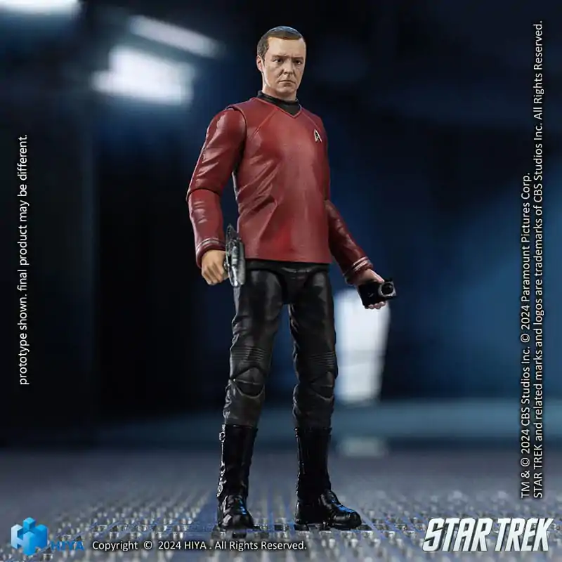 Star Trek Exquisite 1/18 Star Trek 2009 Scotty Mini akciófigura 10 cm termékfotó