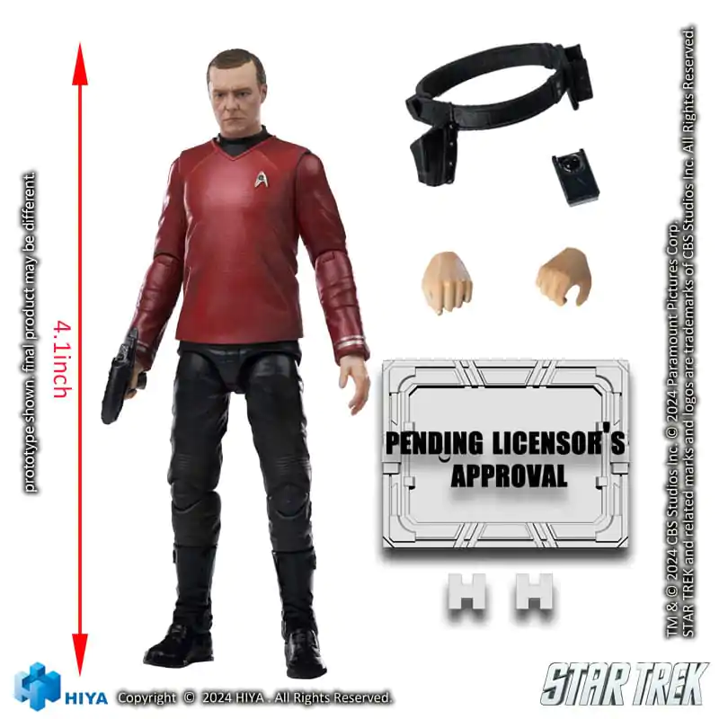 Star Trek Exquisite 1/18 Star Trek 2009 Scotty Mini akciófigura 10 cm termékfotó