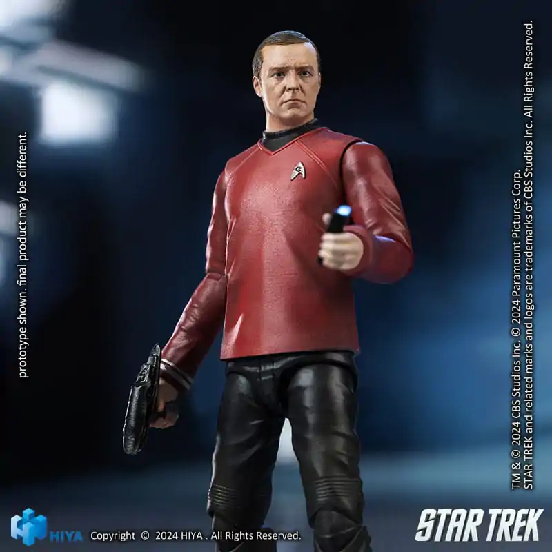 Star Trek Exquisite 1/18 Star Trek 2009 Scotty Mini akciófigura 10 cm termékfotó