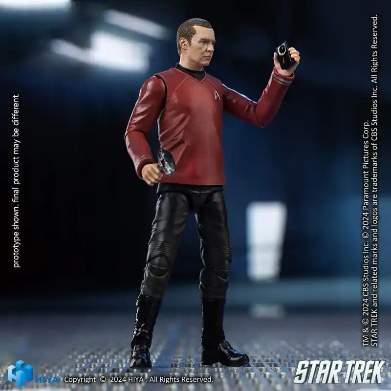 Star Trek Exquisite 1/18 Star Trek 2009 Scotty Mini akciófigura 10 cm termékfotó