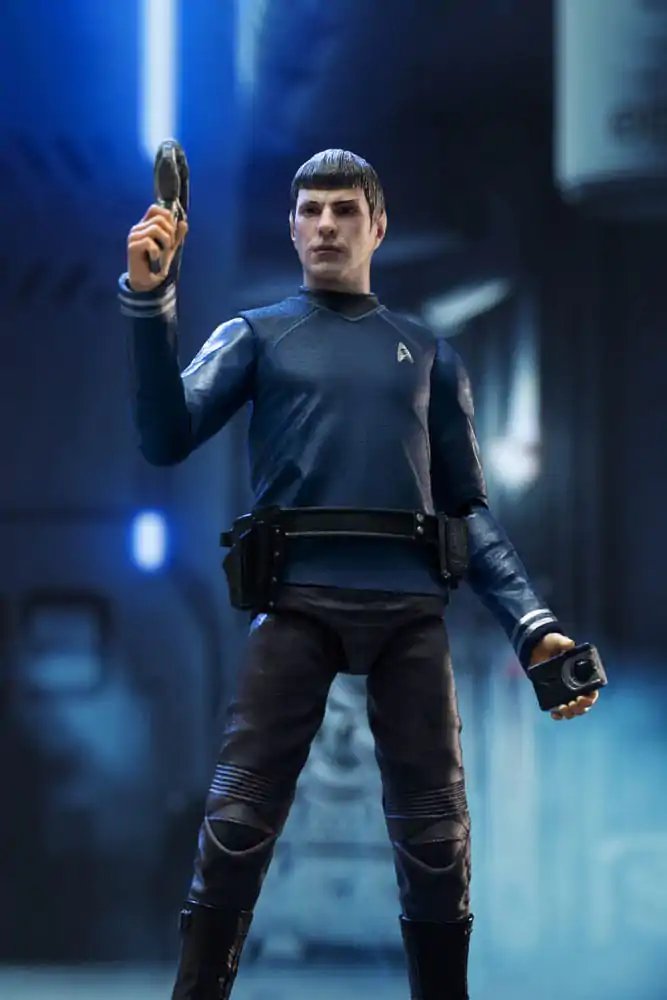 Star Trek Exquisite 1/18 Star Trek 2009 Spock Mini akciófigura 10 cm termékfotó