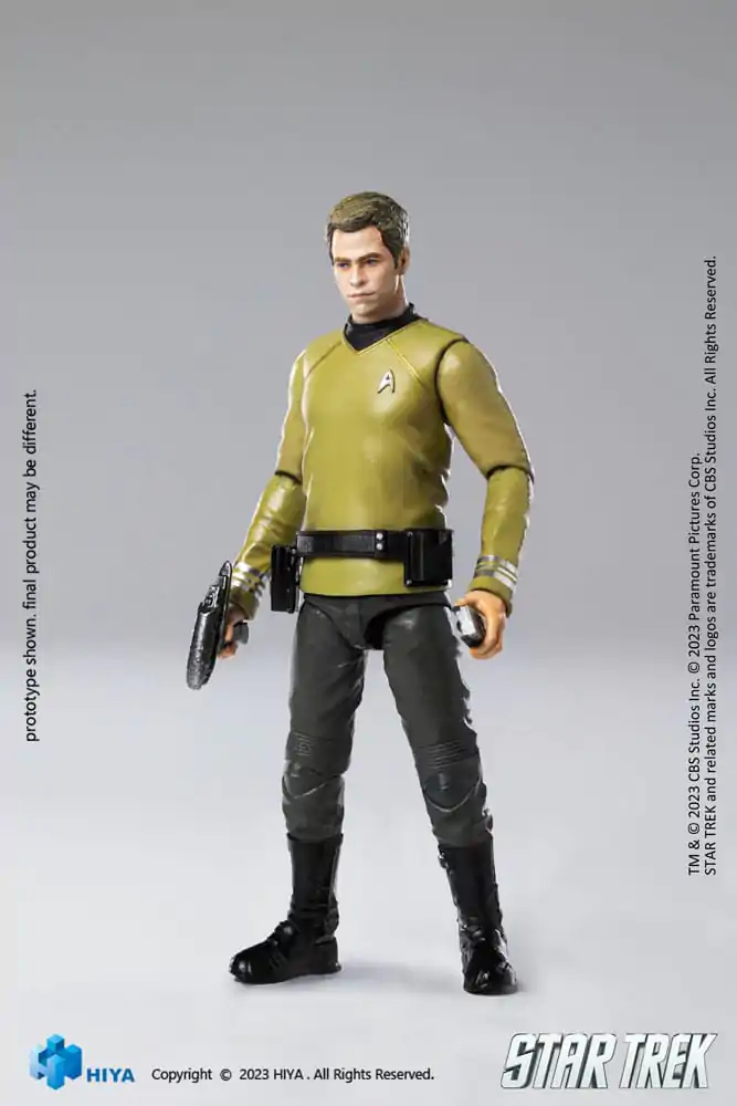 Star Trek Exquisite Mini Actionfigur 1/18 Star Trek 2009 Kirk 10 cm termékfotó