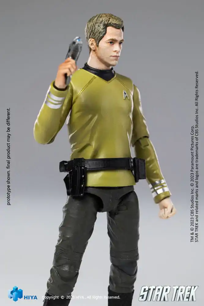 Star Trek Exquisite Mini Actionfigur 1/18 Star Trek 2009 Kirk 10 cm termékfotó