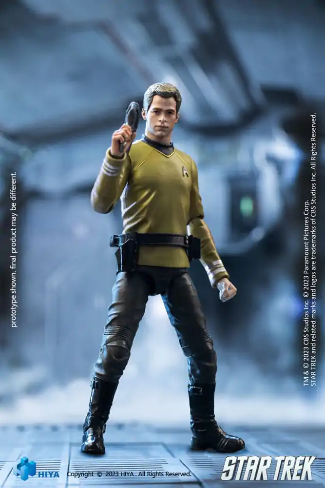 Star Trek Exquisite Mini Actionfigur 1/18 Star Trek 2009 Kirk 10 cm termékfotó