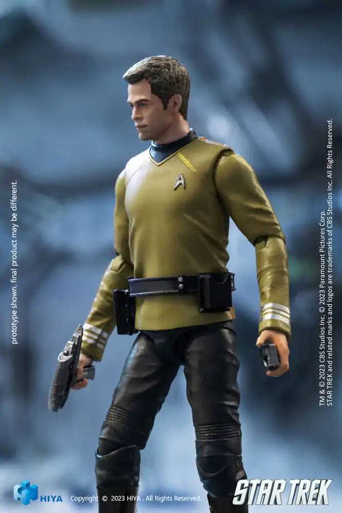 Star Trek Exquisite Mini Actionfigur 1/18 Star Trek 2009 Kirk 10 cm termékfotó