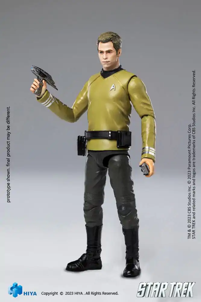 Star Trek Exquisite Mini Actionfigur 1/18 Star Trek 2009 Kirk 10 cm termékfotó