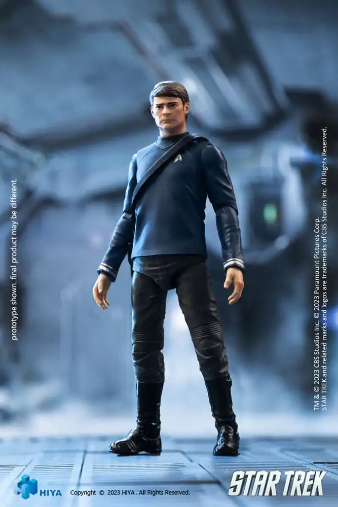 Star Trek Exquisite Mini Actionfigur 1/18 Star Trek 2009 McCoy10 cm termékfotó