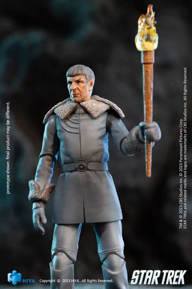 Star Trek Exquisite Mini akciófigura 1/18 Star Trek 2009 Spock Prime 10 cm termékfotó