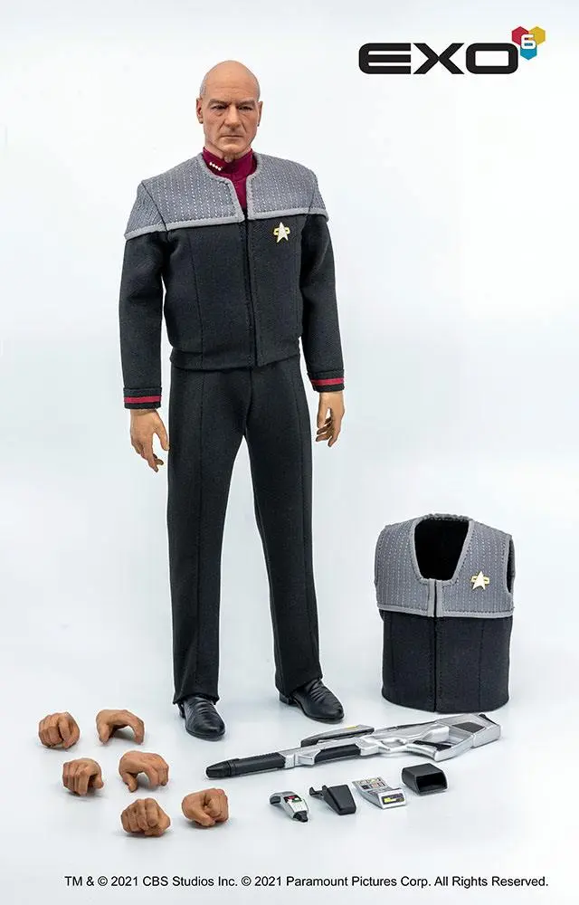 Star Trek: First Contact 1/6 Captain Jean-Luc Picard akciófigura 30 cm termékfotó