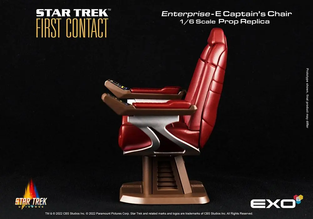 Star Trek: First Contact Replik 1/6 Enterprise-E Captain's Chair 15 cm termékfotó