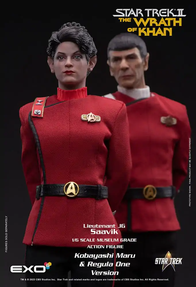 Star Trek II: The Wrath of Khan 1/6 Lt. Saavik (Kobayashi Maru Version) akciófigura 28 cm termékfotó