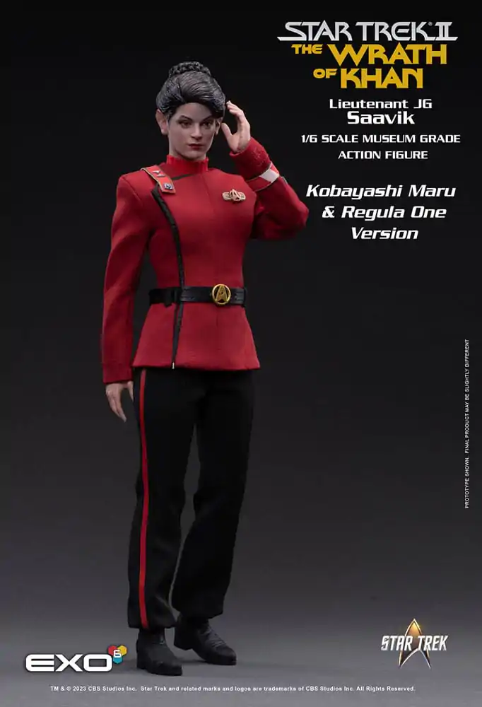Star Trek II: The Wrath of Khan 1/6 Lt. Saavik (Regula egy Version) akciófigura 28 cm termékfotó