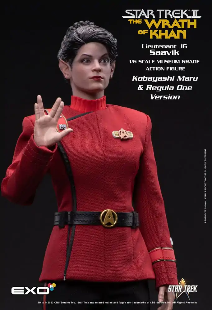 Star Trek II: The Wrath of Khan 1/6 Lt. Saavik (Regula egy Version) akciófigura 28 cm termékfotó