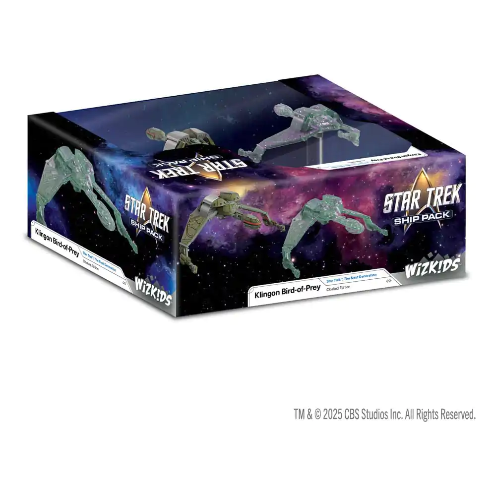 Star Trek: Into the Unknown Miniatures Bird-of-Prey Special Cloaked Edition Angol nyelvű termékfotó