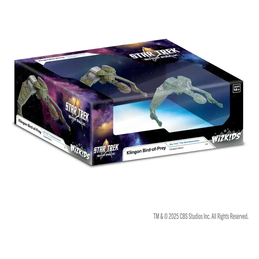 Star Trek: Into the Unknown Miniatures Bird-of-Prey Special Cloaked Edition Angol nyelvű termékfotó