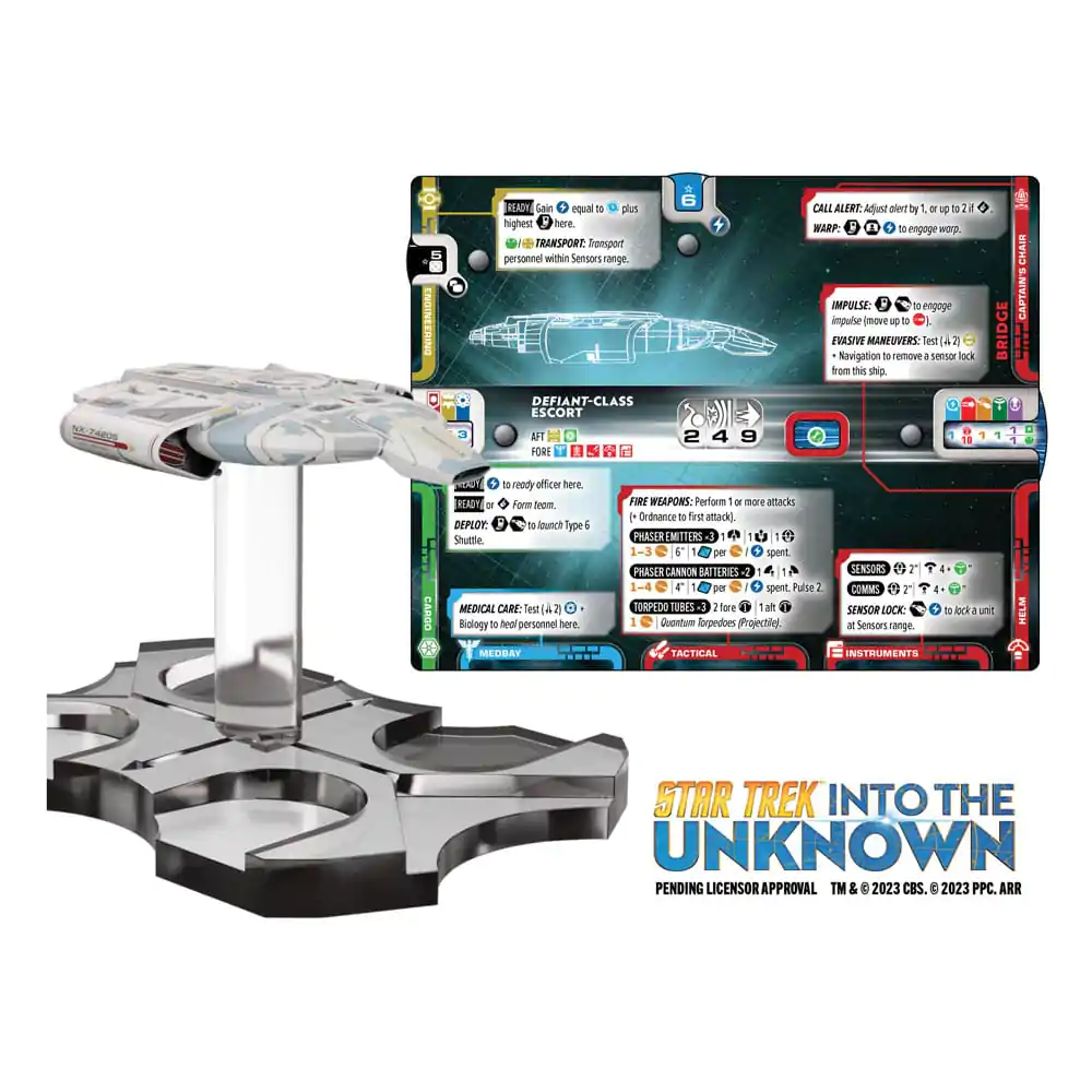 Star Trek: Into the Unknown Miniatures Game Expansion Federation vs. Dominion Core Angol nyelvű termékfotó