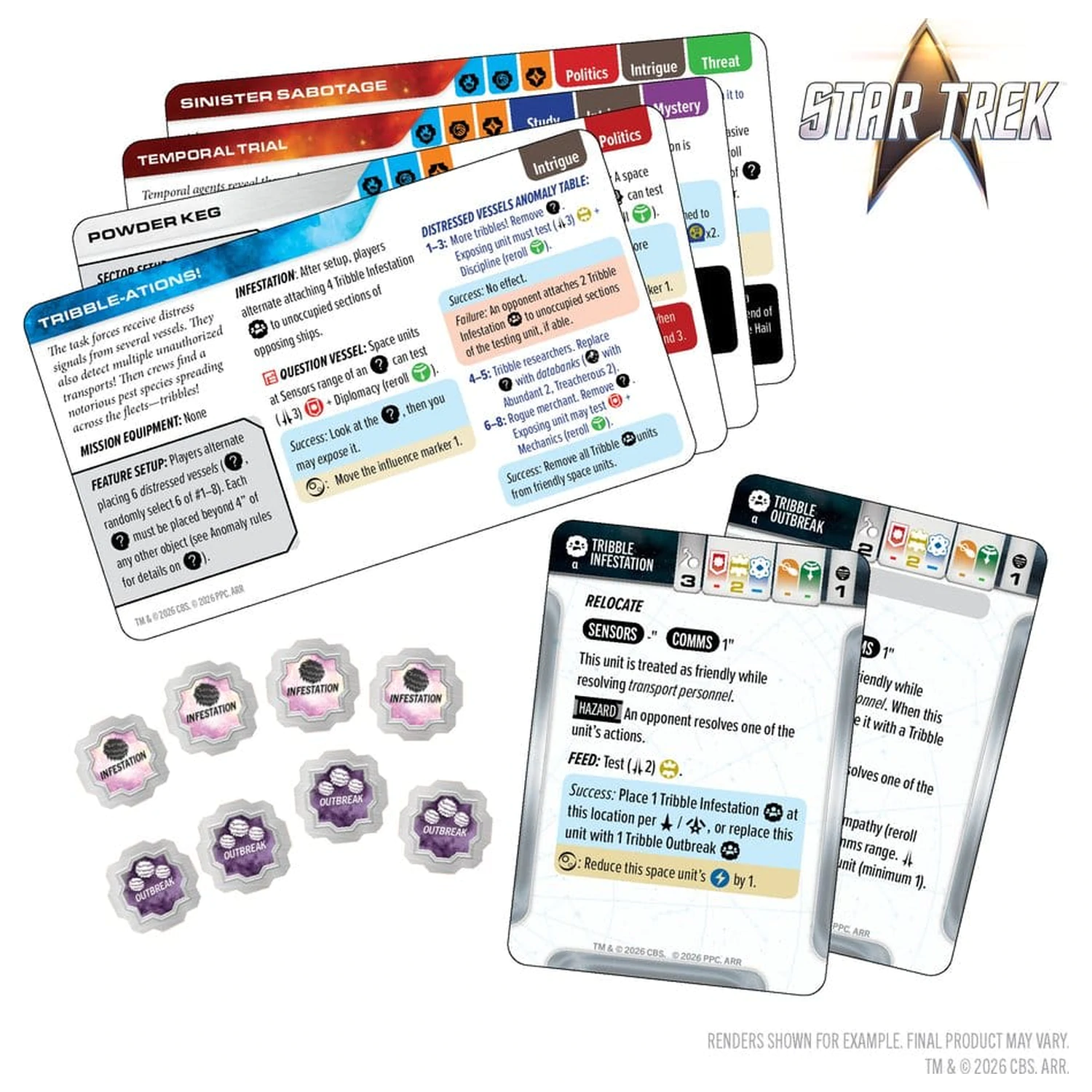 Star Trek: Into the Unknown - Trials and Tribble-ations Card Pack  termékfotó