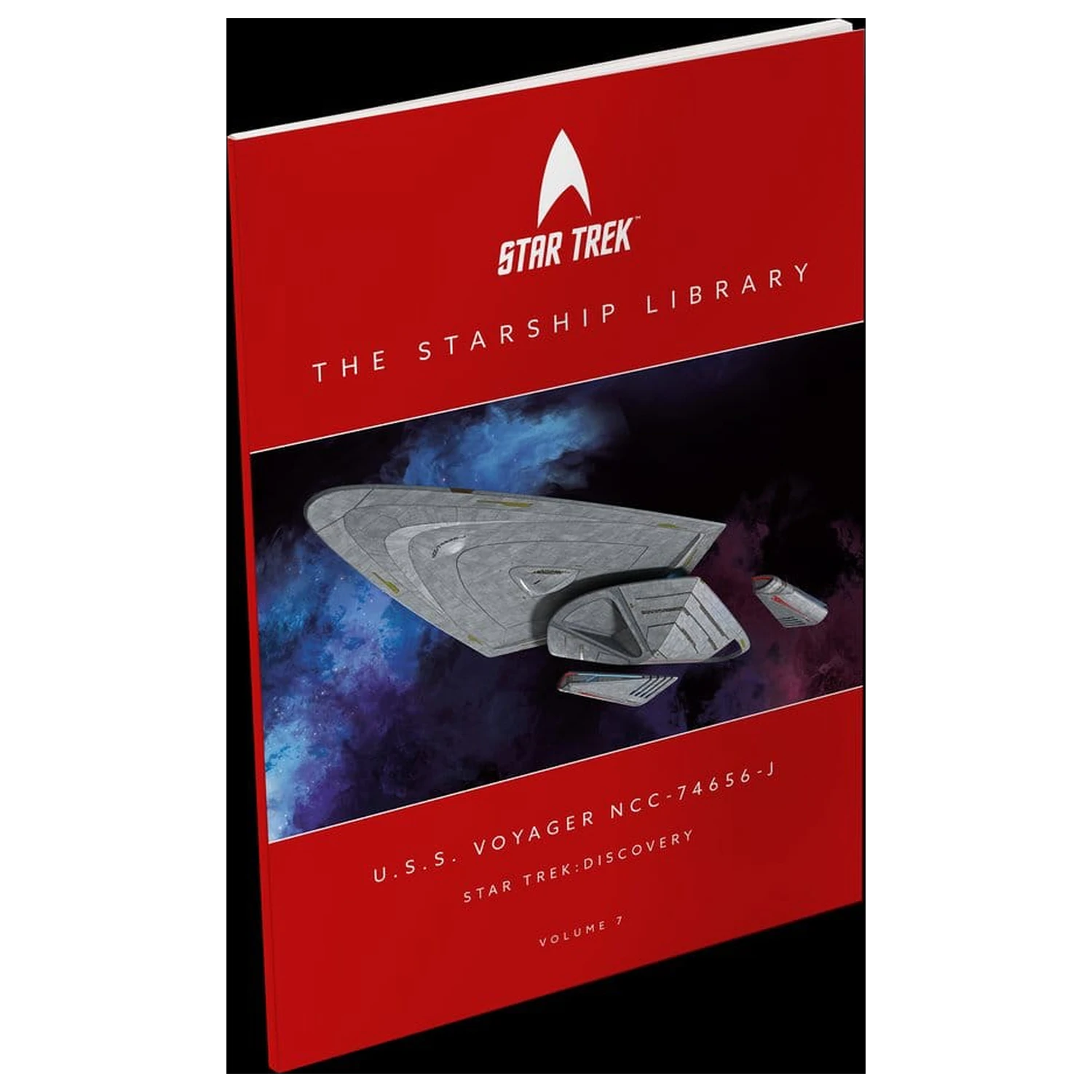 Star Trek Library Die-Cast U.S.S. Voyager NCC-74656-J 10 cm  termékfotó