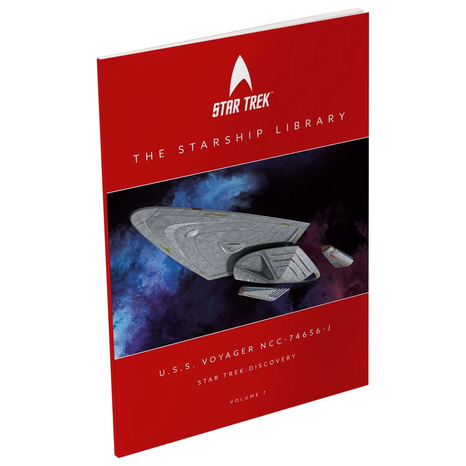 Star Trek Library Die-Cast U.S.S. Voyager NCC-74656-J 10 cm  termékfotó