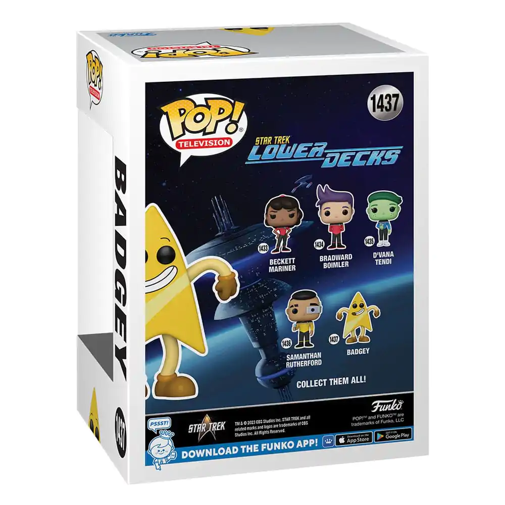 Star Trek Lower Decks Funko POP! TV Vinyl figura Badgey 9 cm termékfotó