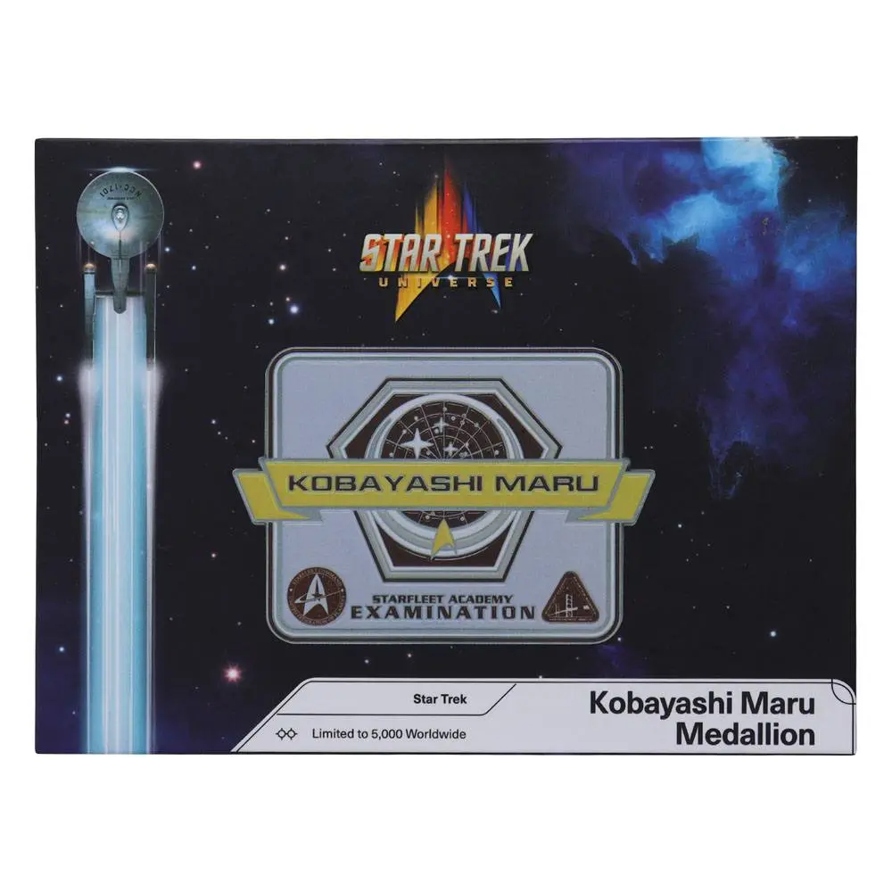 Star Trek Medallion Kobayashi Maru Limitált kiadás termékfotó