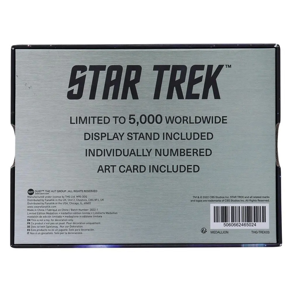 Star Trek Medallion Kobayashi Maru Limitált kiadás termékfotó