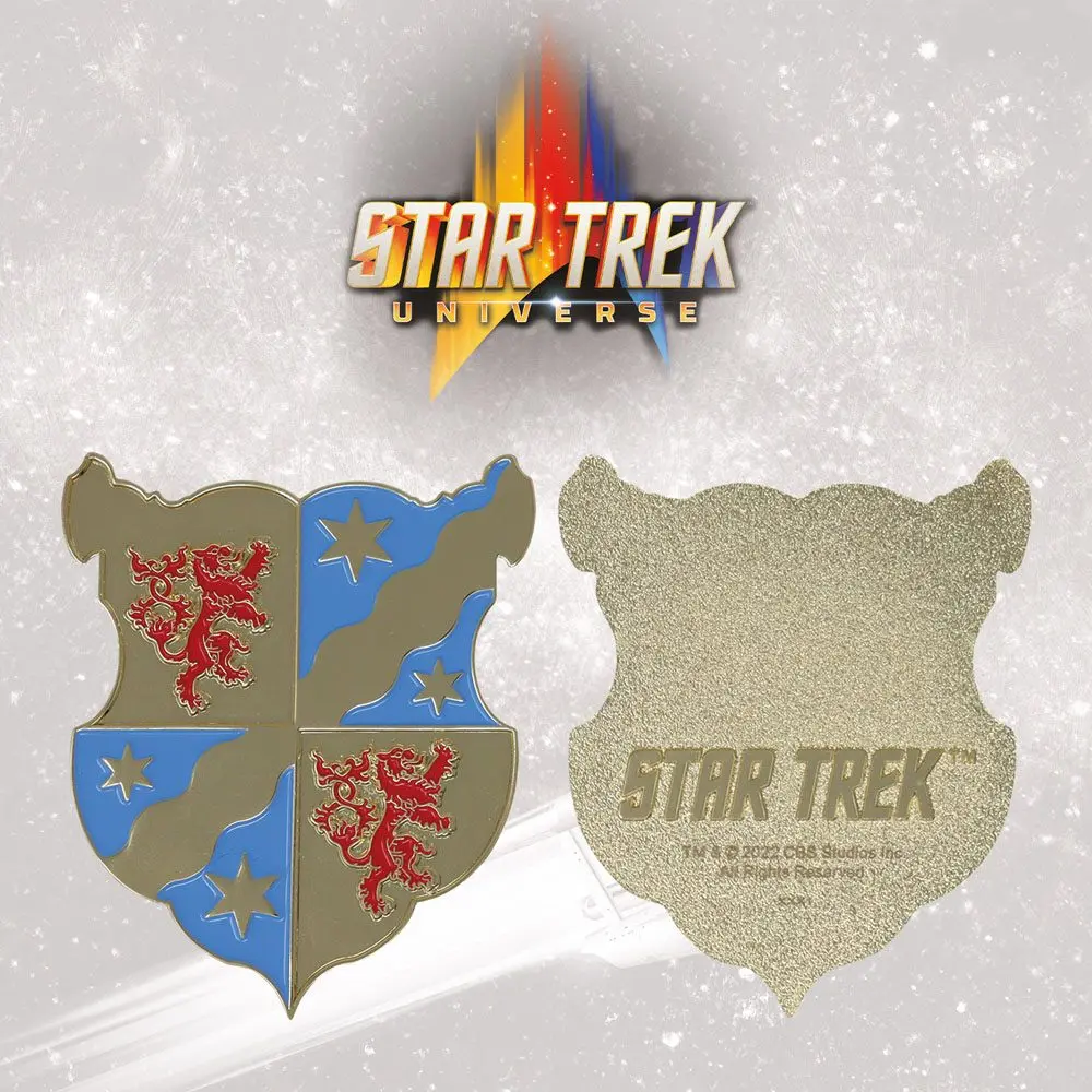 Star Trek Medallion Picard Family Crest Limitált kiadás termékfotó