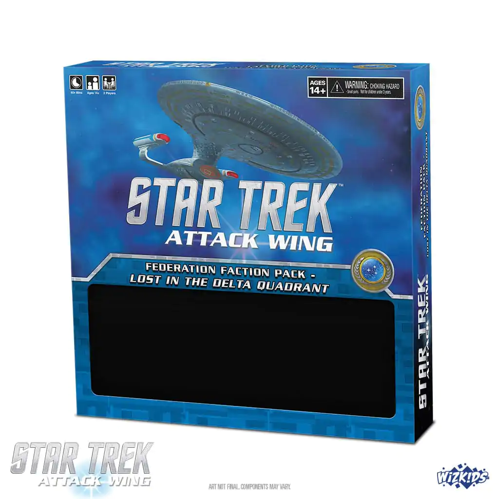 Star Trek Miniatures Game Expansion Attack Wing:Federation Faction Pack - Lost in the Delta Quadrant Angol nyelvű termékfotó