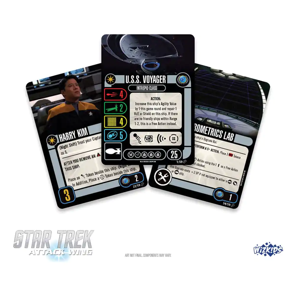 Star Trek Miniatures Game Expansion Attack Wing:Federation Faction Pack - Lost in the Delta Quadrant Angol nyelvű termékfotó