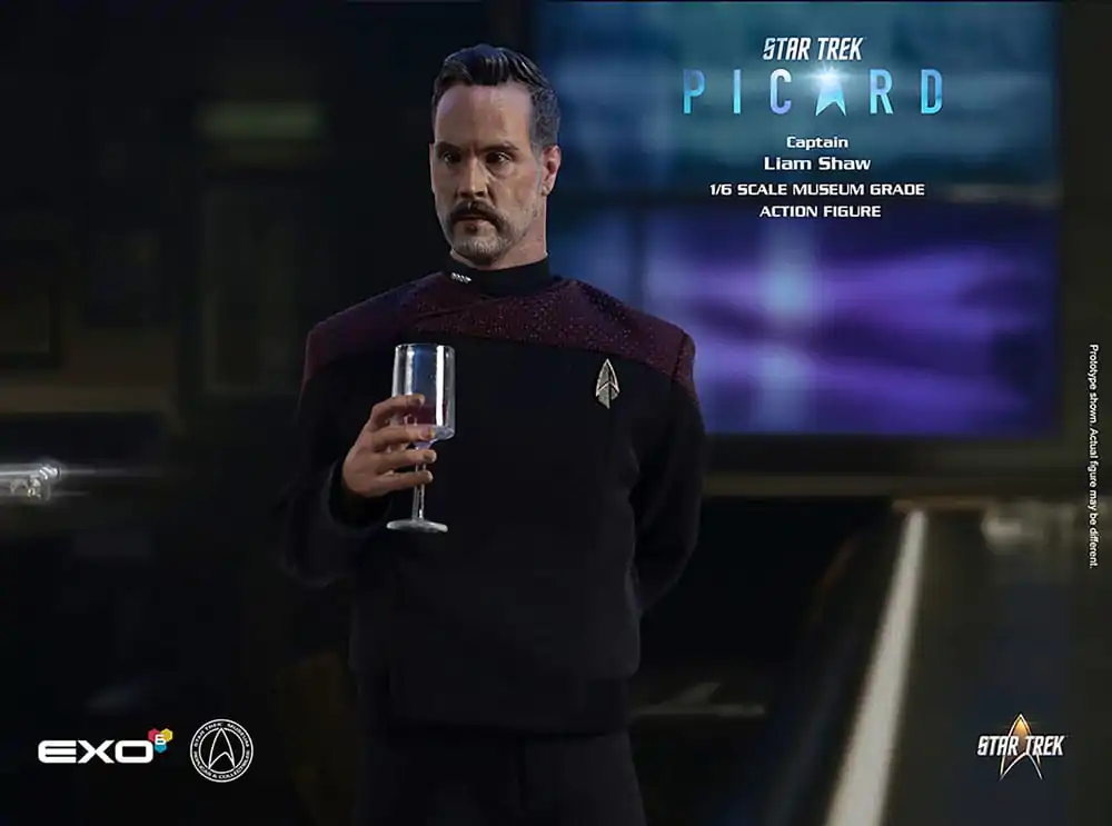 Star Trek: Picard 1/6 Captain Liam Shaw akciófigura 30 cm termékfotó