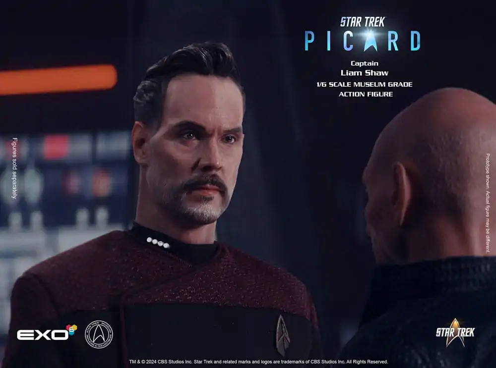 Star Trek: Picard 1/6 Captain Liam Shaw akciófigura 30 cm termékfotó