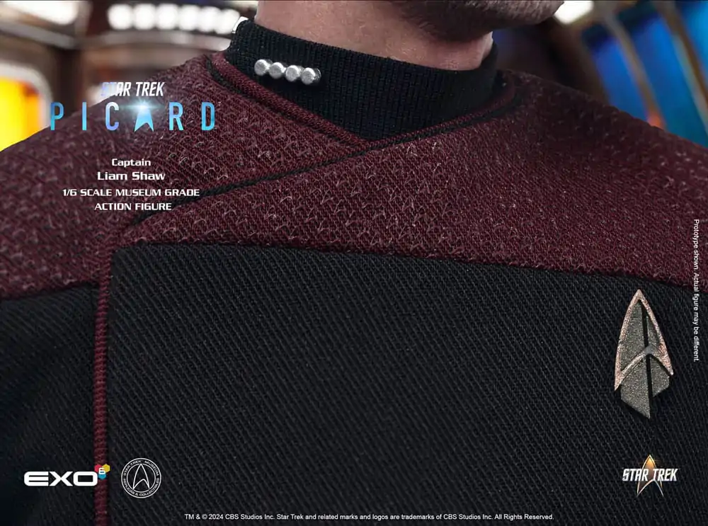 Star Trek: Picard 1/6 Captain Liam Shaw akciófigura 30 cm termékfotó