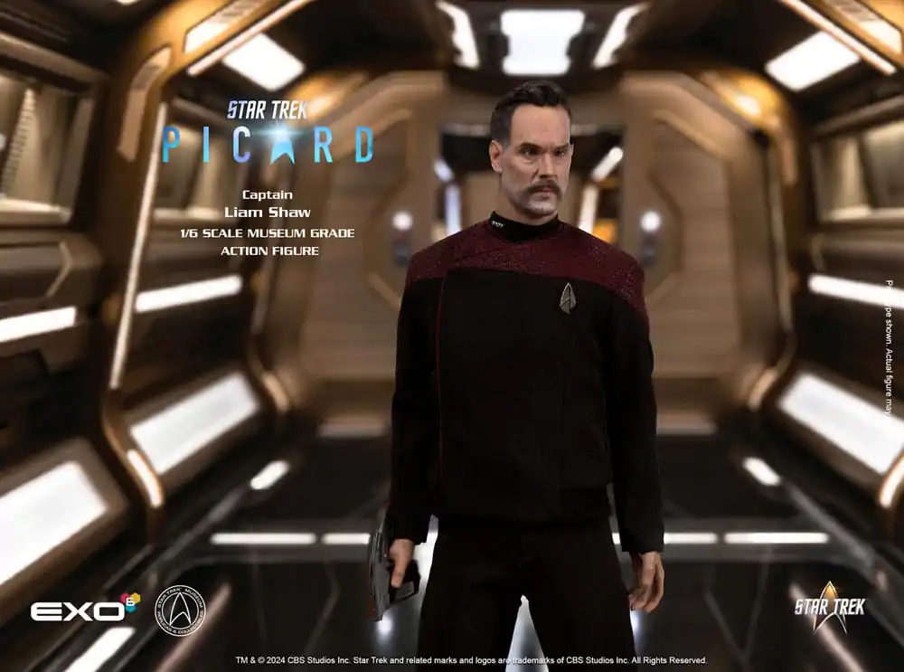 Star Trek: Picard 1/6 Captain Liam Shaw akciófigura 30 cm termékfotó