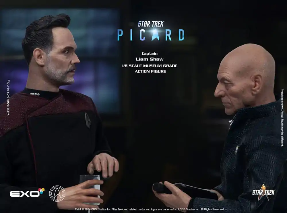 Star Trek: Picard 1/6 Captain Liam Shaw akciófigura 30 cm termékfotó