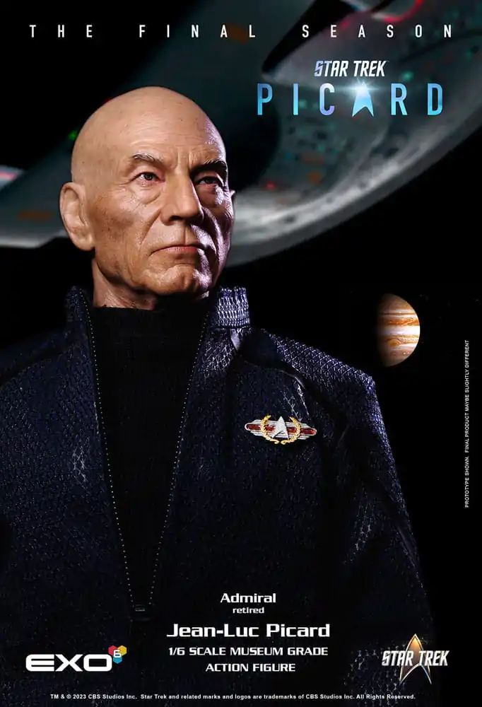 Star Trek: Picard Action Figure 1/6 Jean-Luc Picard 28 cm termékfotó