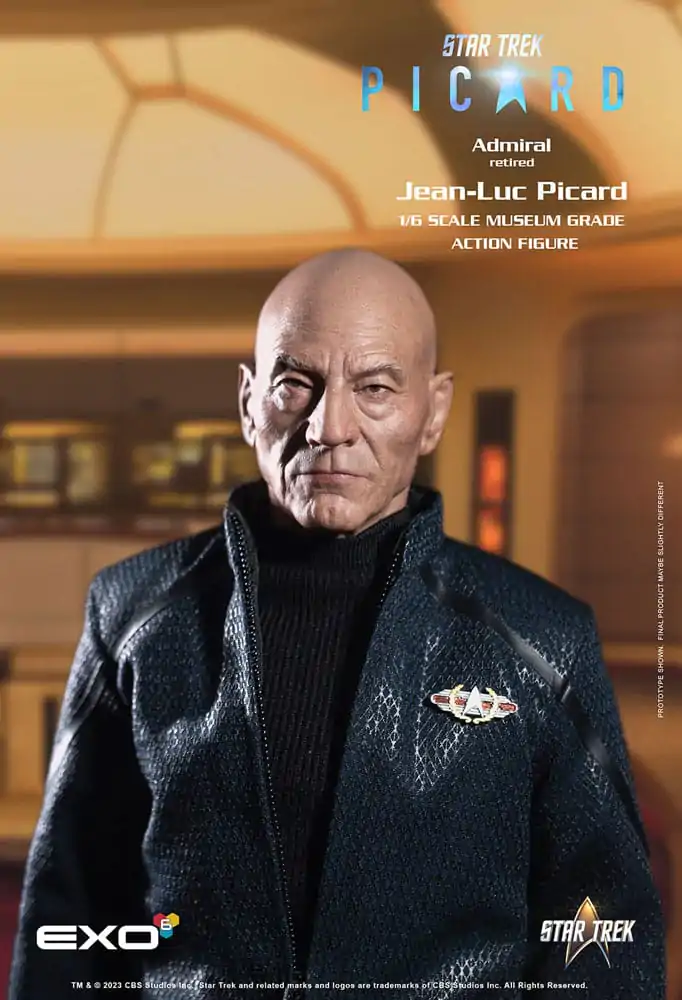 Star Trek: Picard Action Figure 1/6 Jean-Luc Picard 28 cm termékfotó