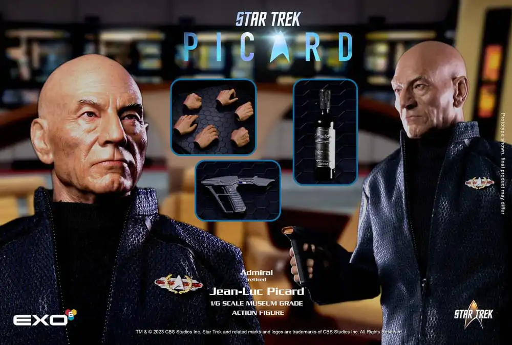 Star Trek: Picard Action Figure 1/6 Jean-Luc Picard 28 cm termékfotó