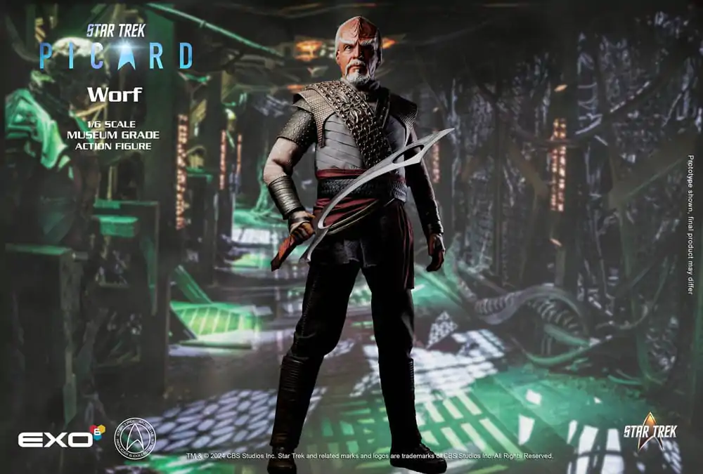 Star Trek: Picard 1/6 Worf akciófigura 30 cm termékfotó