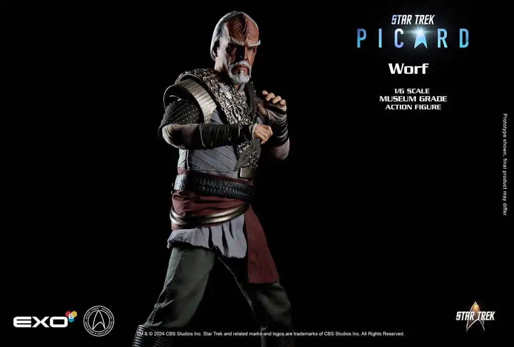 Star Trek: Picard 1/6 Worf akciófigura 30 cm termékfotó
