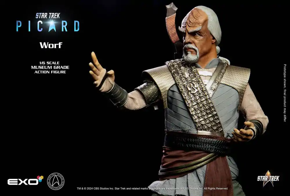 Star Trek: Picard 1/6 Worf akciófigura 30 cm termékfotó