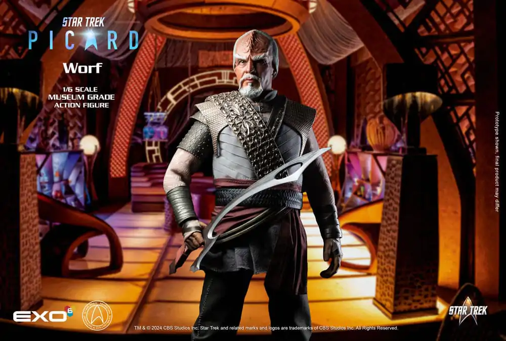 Star Trek: Picard 1/6 Worf akciófigura 30 cm termékfotó