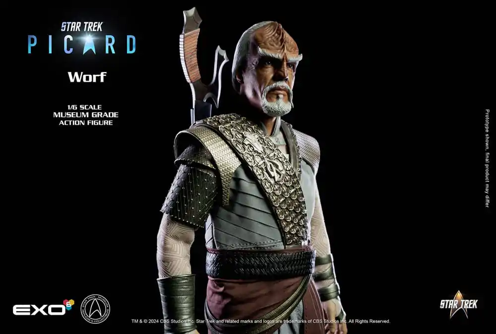 Star Trek: Picard 1/6 Worf akciófigura 30 cm termékfotó