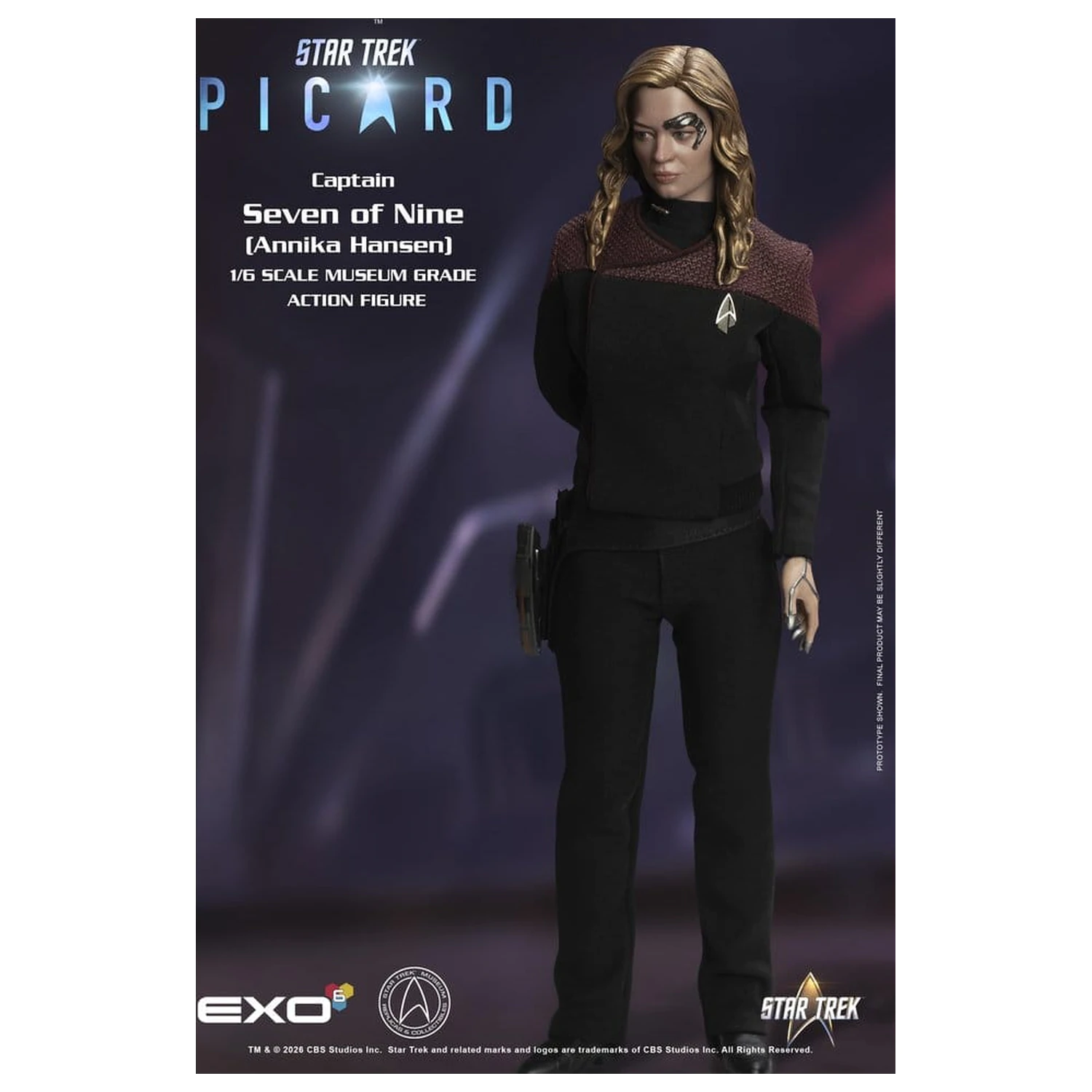 Star Trek: Picard akciófigura 1/6 Captain Seven of Nine 29 cm termékfotó