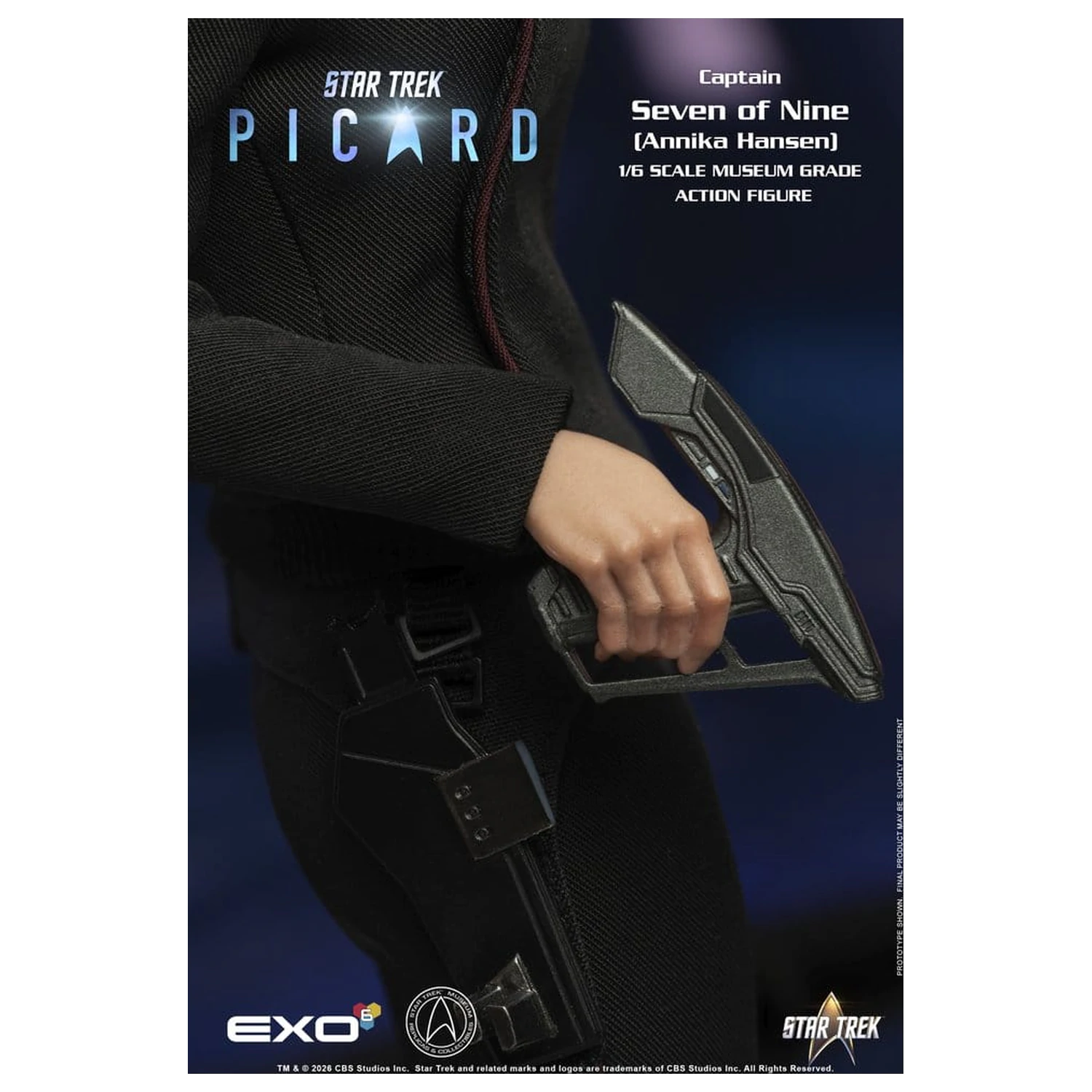 Star Trek: Picard akciófigura 1/6 Captain Seven of Nine 29 cm termékfotó