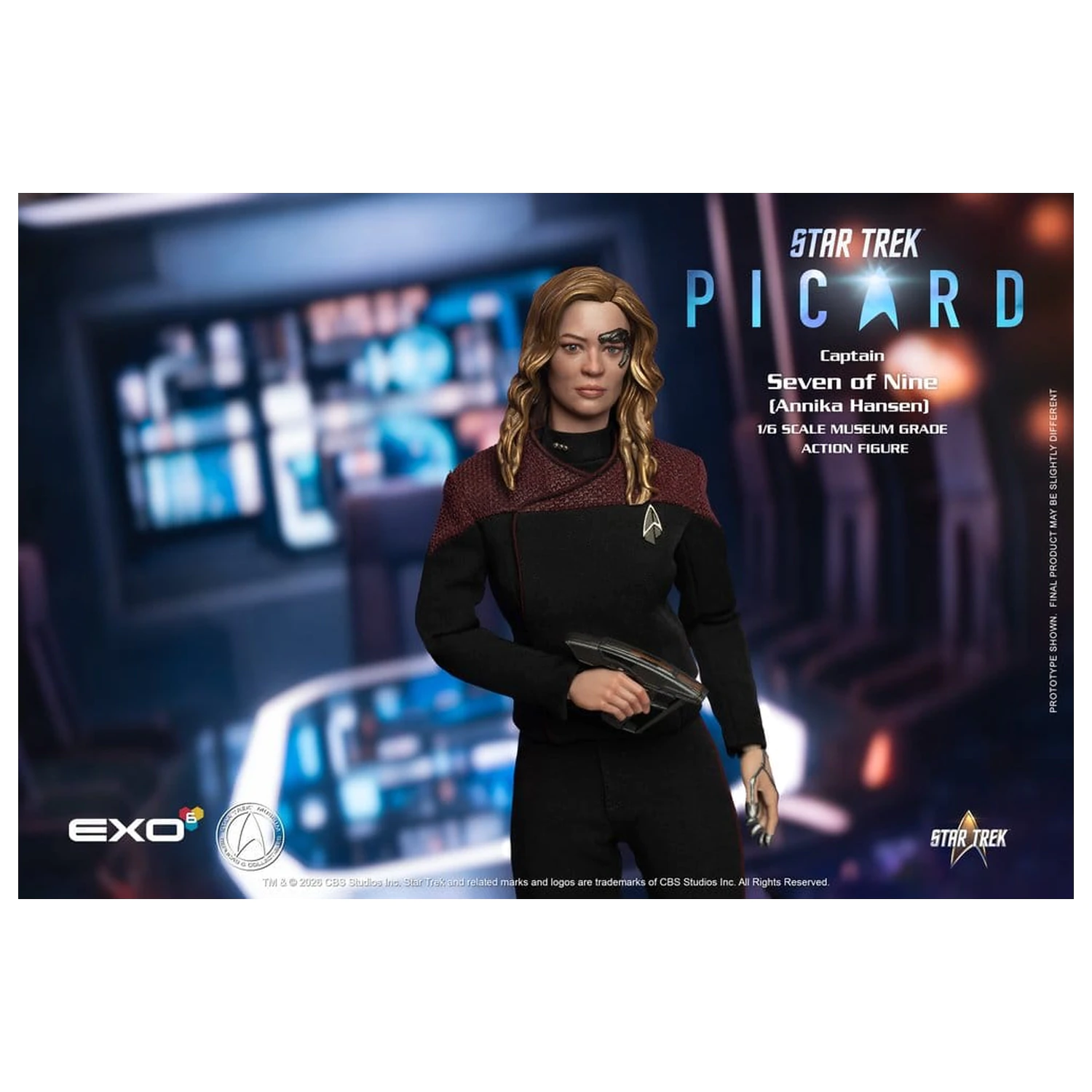 Star Trek: Picard akciófigura 1/6 Captain Seven of Nine 29 cm termékfotó