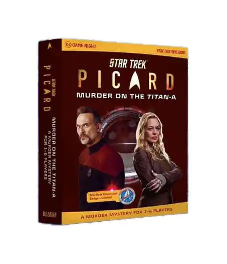 Star Trek Picard Murder Mystery Game Murder on the Titan-A Angol nyelvű termékfotó
