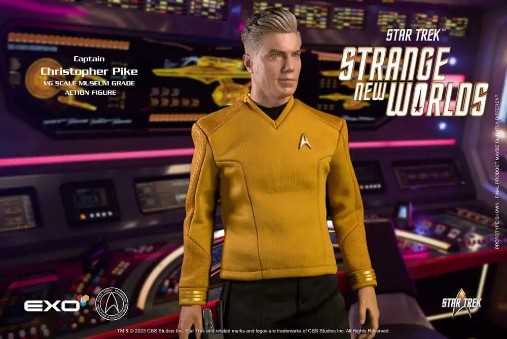 Star Trek: Strange New Worlds 1/6 Captain Christopher Pike akciófigura 30 cm termékfotó