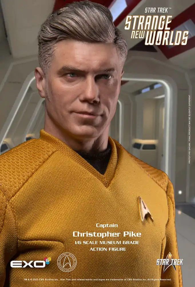 Star Trek: Strange New Worlds 1/6 Captain Christopher Pike akciófigura 30 cm termékfotó