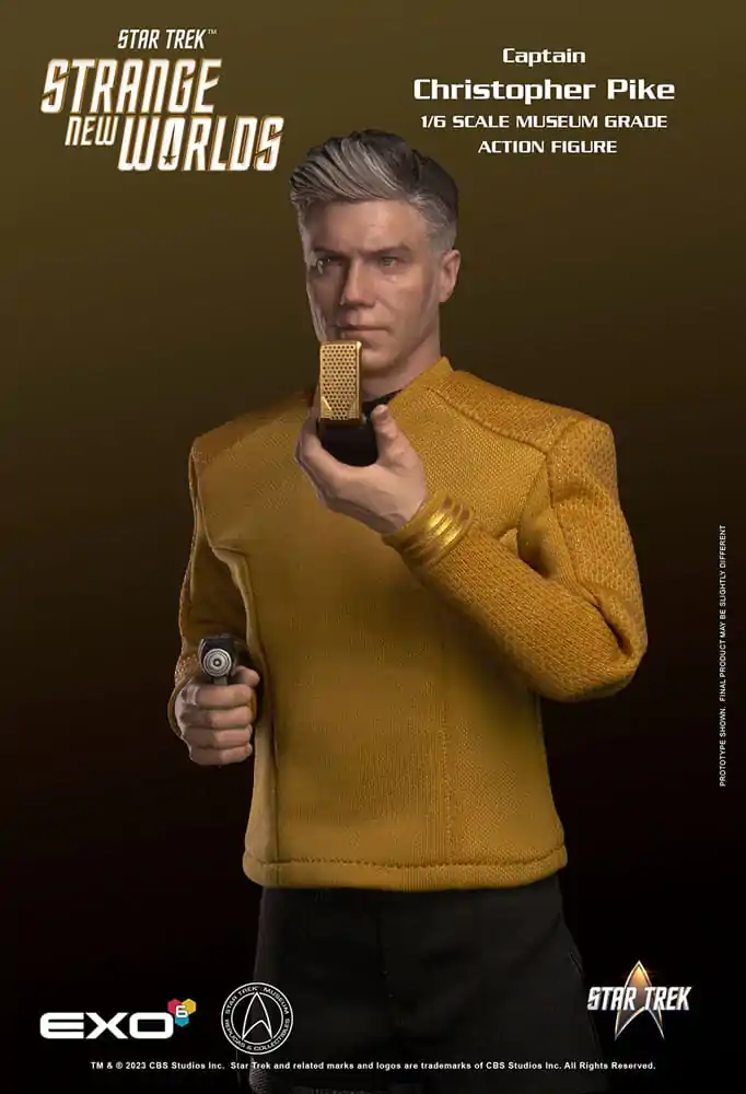 Star Trek: Strange New Worlds 1/6 Captain Christopher Pike akciófigura 30 cm termékfotó